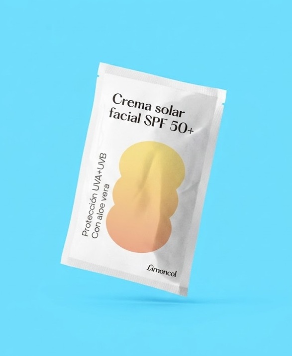 sunscreen in convenient individual sachets to take with you on outdoor activities.